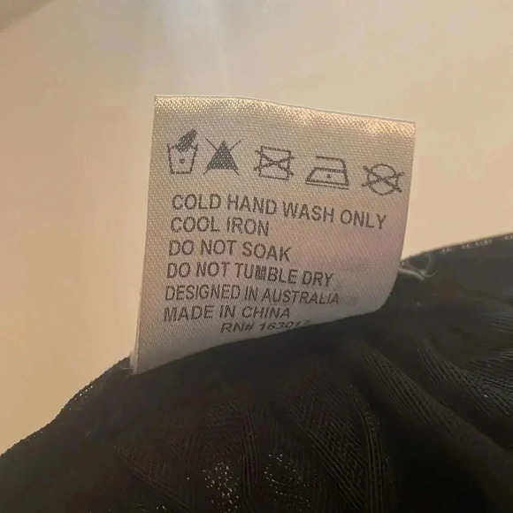 Princess Polly Concordia Black Top‎ - Picture 4 of 5